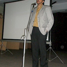 Pratim Banerjee, member of ASHA Executive Committee